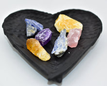 Load image into Gallery viewer, Shungite Heart Shaped Angel Wings Dish
