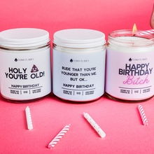 Load image into Gallery viewer, Happy Birthday Bitch - Funny Birthday Cake Candle