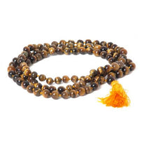 Load image into Gallery viewer, Prayer Mala Beads - Tiger Eye - 108 Prayer Beads