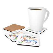 Load image into Gallery viewer, Artistic Wayz design logo Cork Back Coaster*