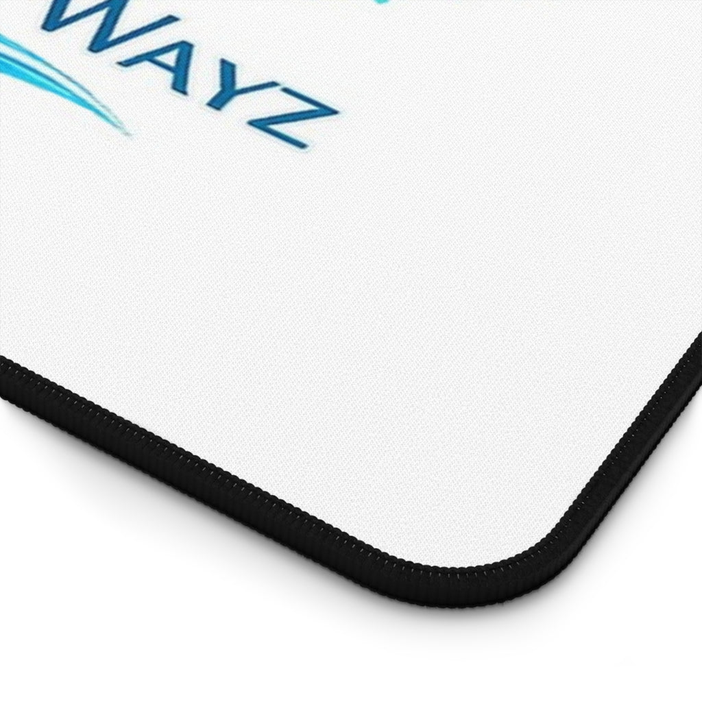 Creative Artistic Wayz Desk Mat — Colorful Logo Mouse Pad