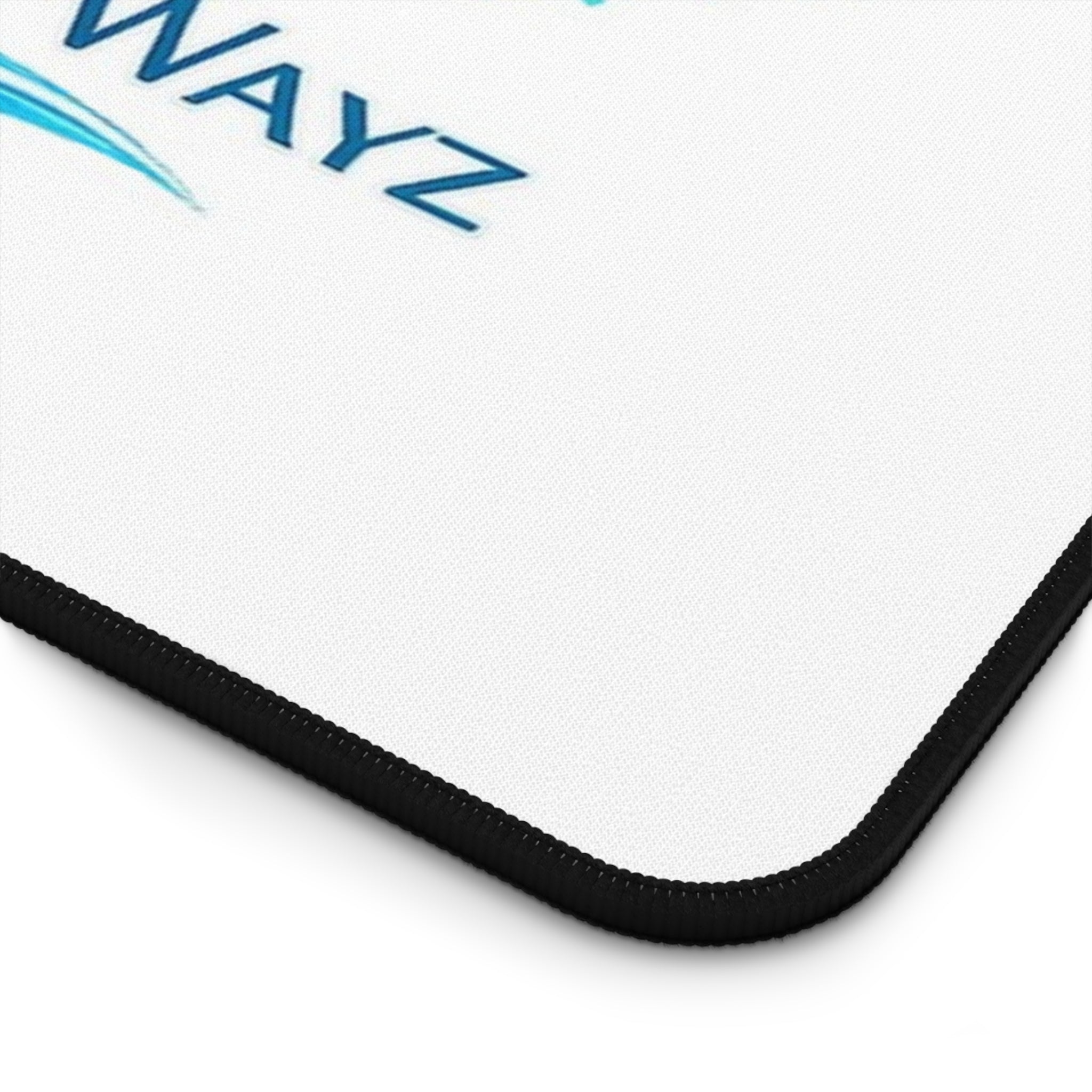 Creative Artistic Wayz Desk Mat — Colorful Logo Mouse Pad