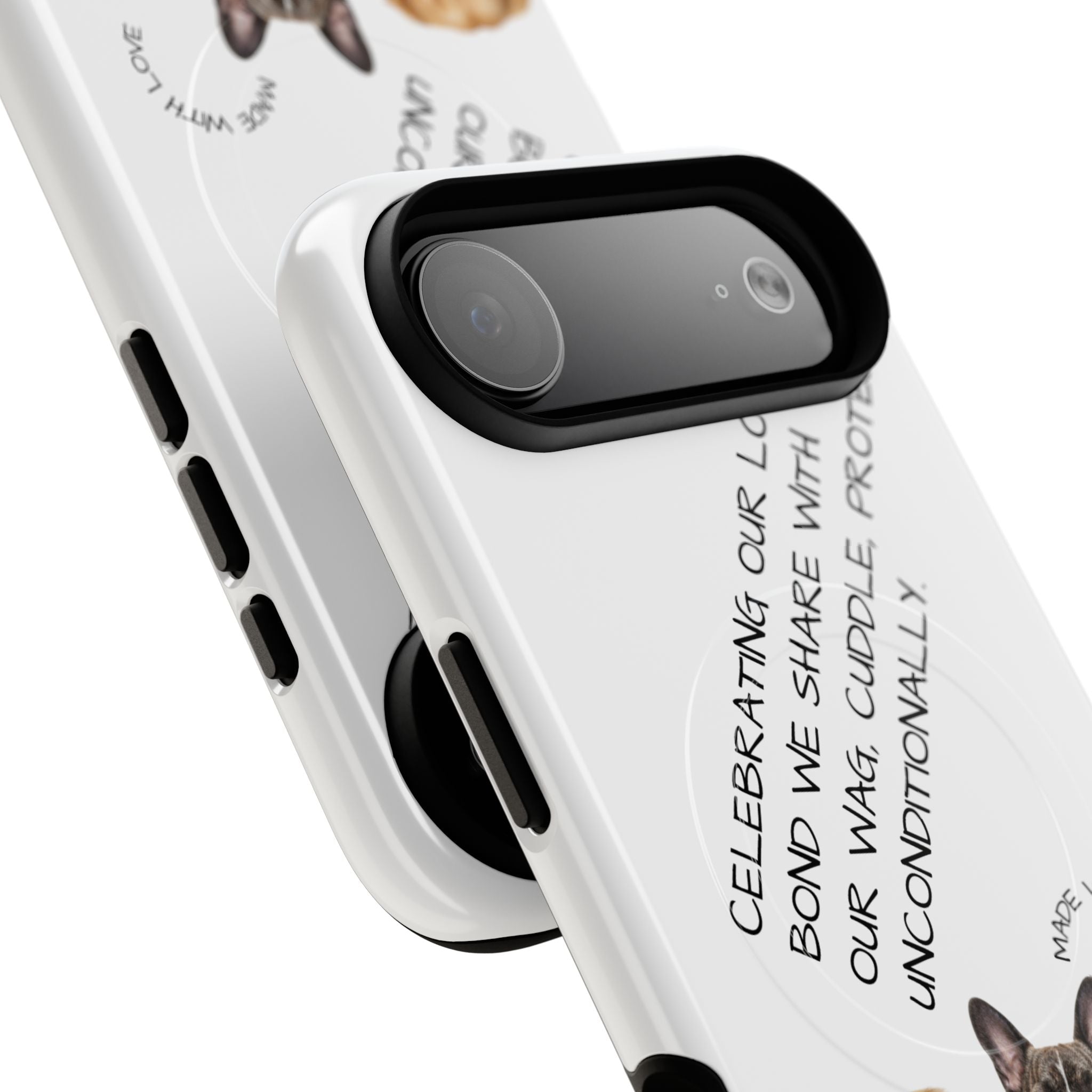 Dog Lover Tough Magnetic Phone Case — "Celebrating Our Bond" Rescue & Pet Tribute