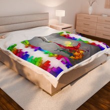 Load image into Gallery viewer, Velveteen Plush Blanket
