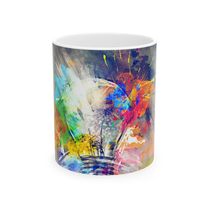 Mug Let that light idea start your day through your colors in life
