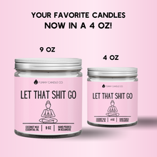 Load image into Gallery viewer, Let That Shit Go (pink)- Funny Candle
