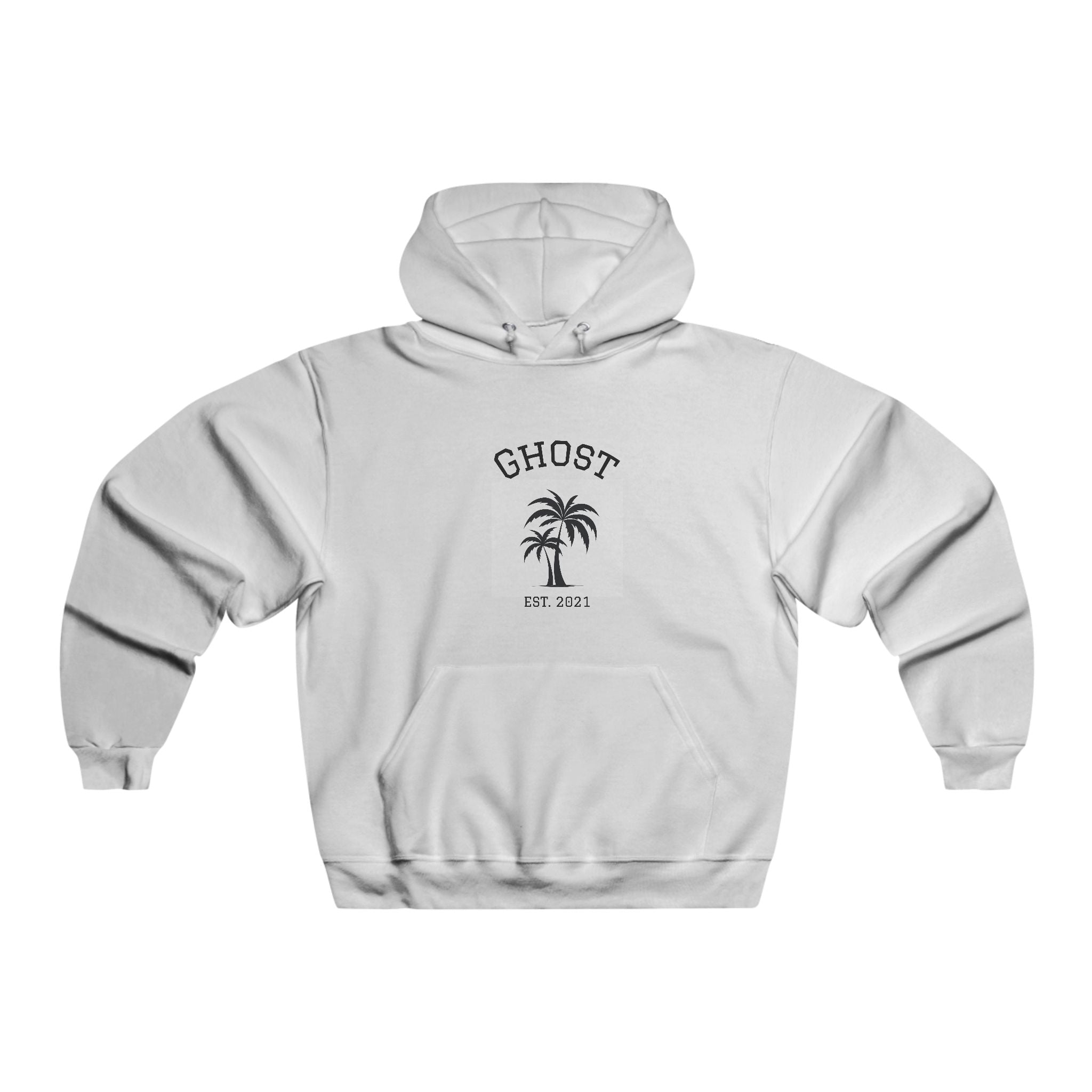 Ghost Palm Photo Hoodie — Personalized Beach Dog Sweatshirt
