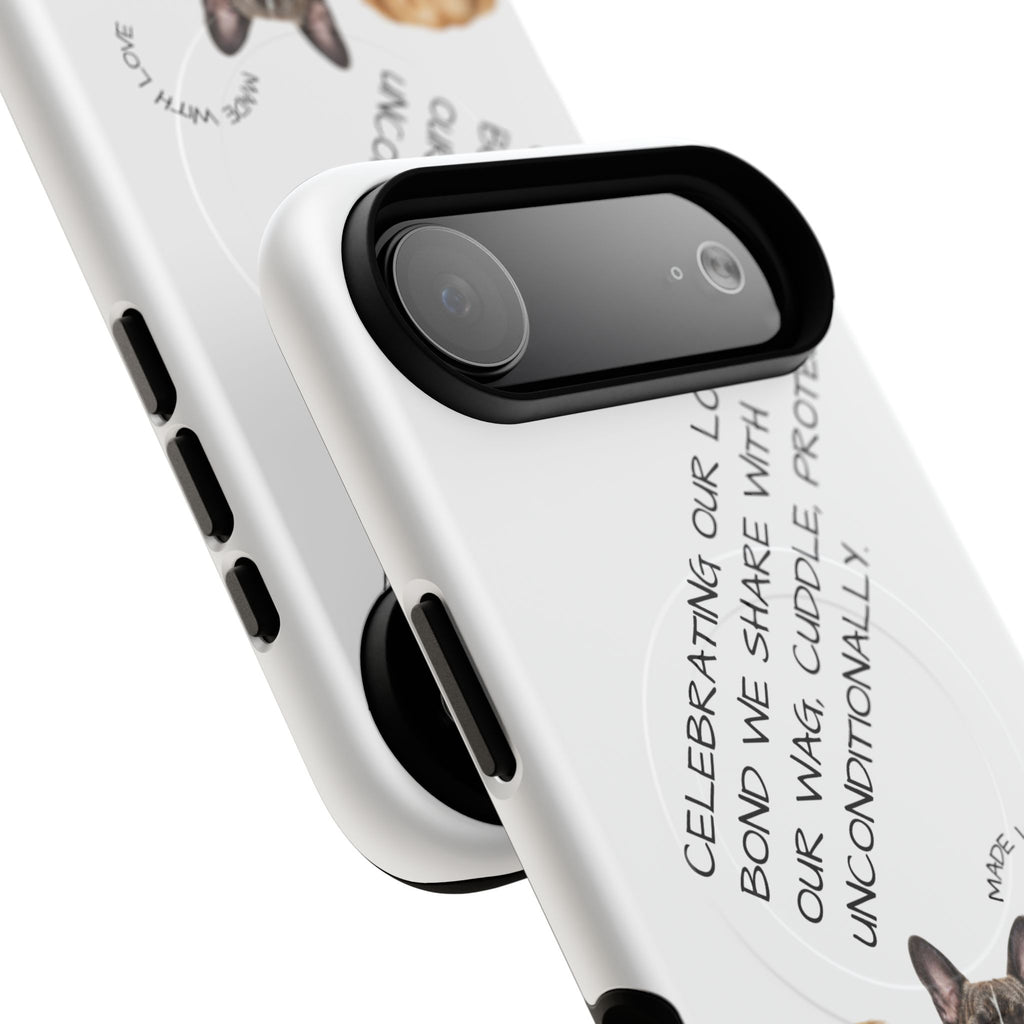 Dog Lover Tough Magnetic Phone Case — "Celebrating Our Bond" Rescue & Pet Tribute