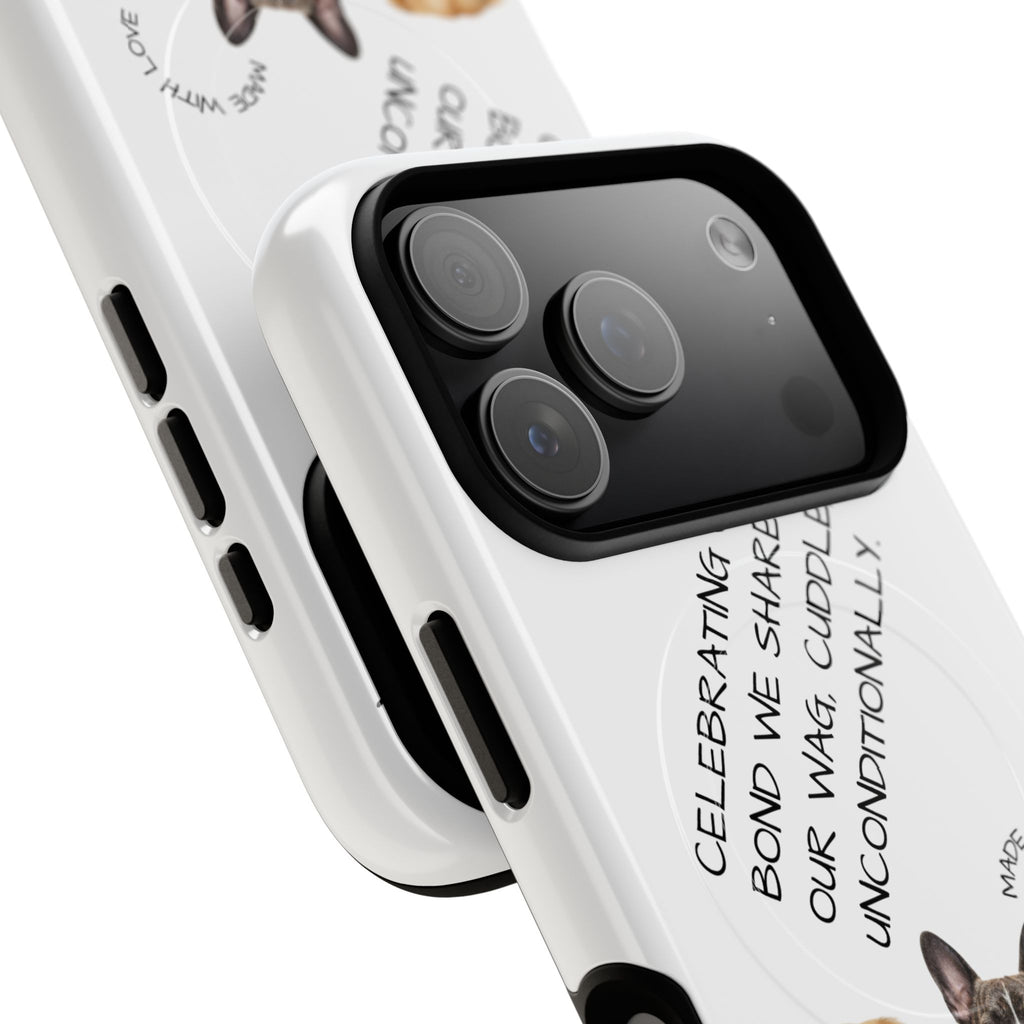 Dog Lover Tough Magnetic Phone Case — "Celebrating Our Bond" Rescue & Pet Tribute